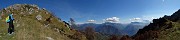 39 Dal sentiero per il Venturosa panorama verso la Val Brembana